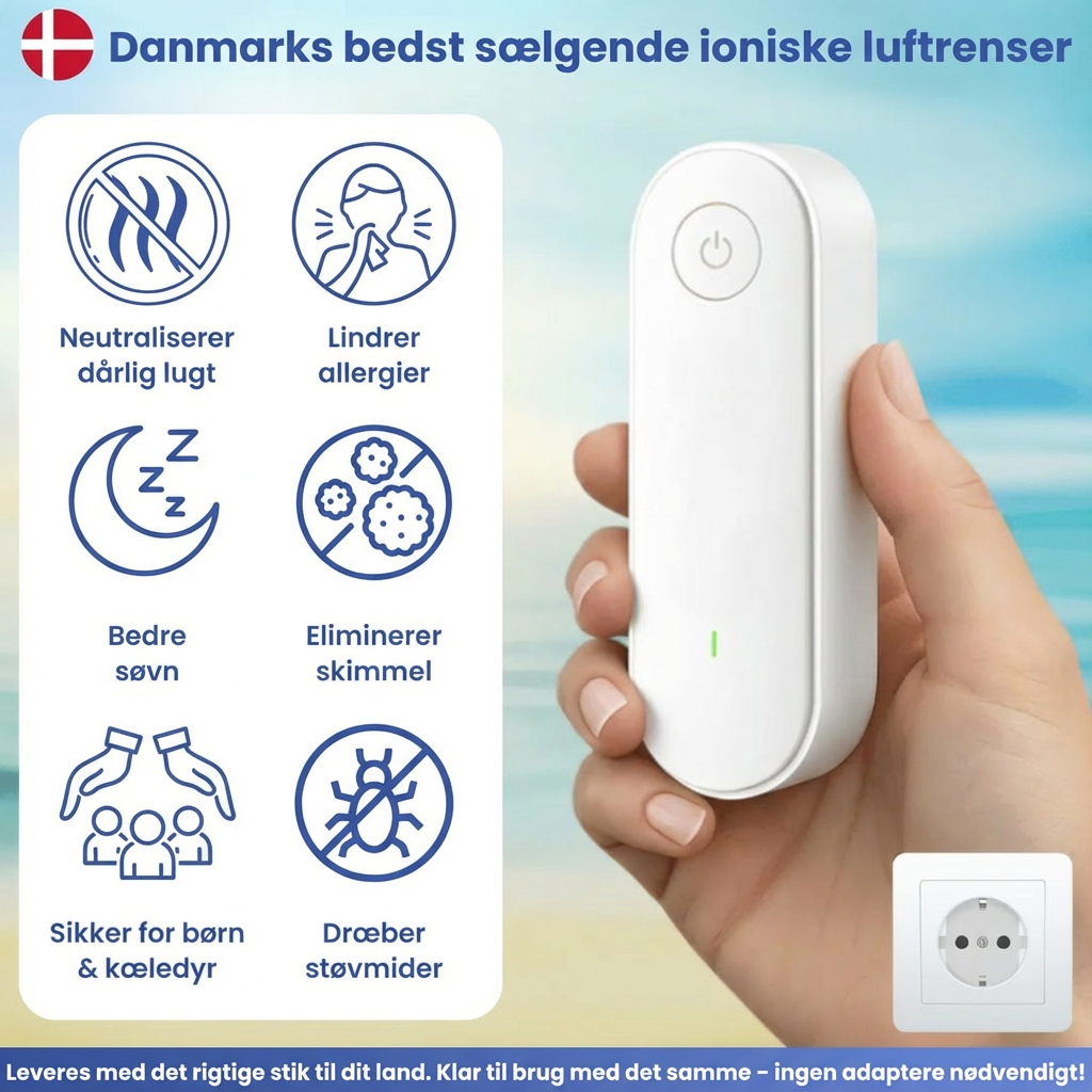 FriskLuft | Eliminerer støvmider fra dit hjem på 30 minutter