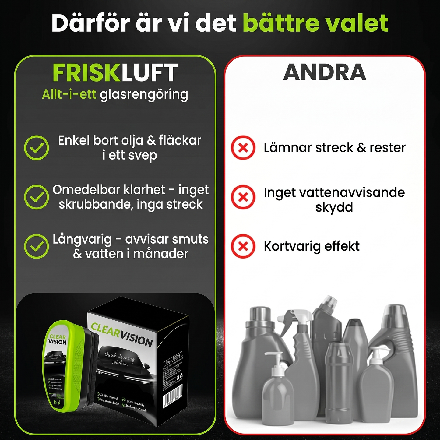 FriskLuft™ – Kristallklar sikt i alla väder